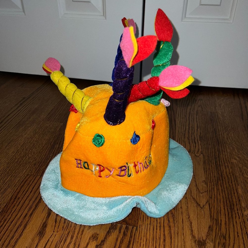 Happy Birthday Novelty Birthday Cake Celebration Hat